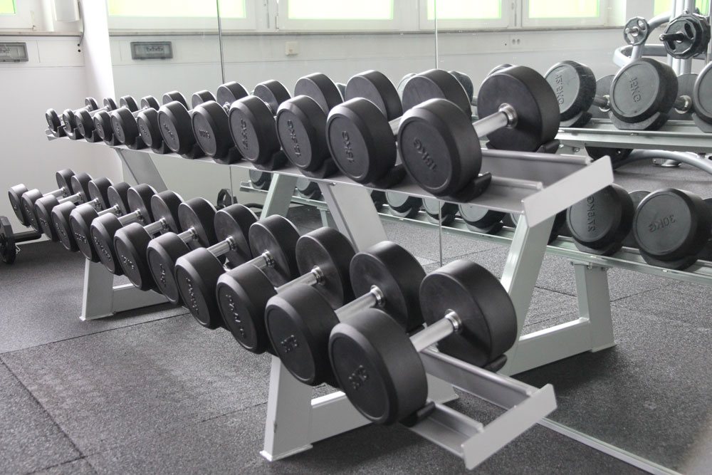 fitplus_Fitnessstudio Herbrechtingen Freihanteltraining
